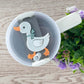 Goose tumbler topper, acrylic goose cup topper, tumbler tag, goose gifts, personalized gifts, duck cup topper, quencher, 20oz, 30oz, 40oz