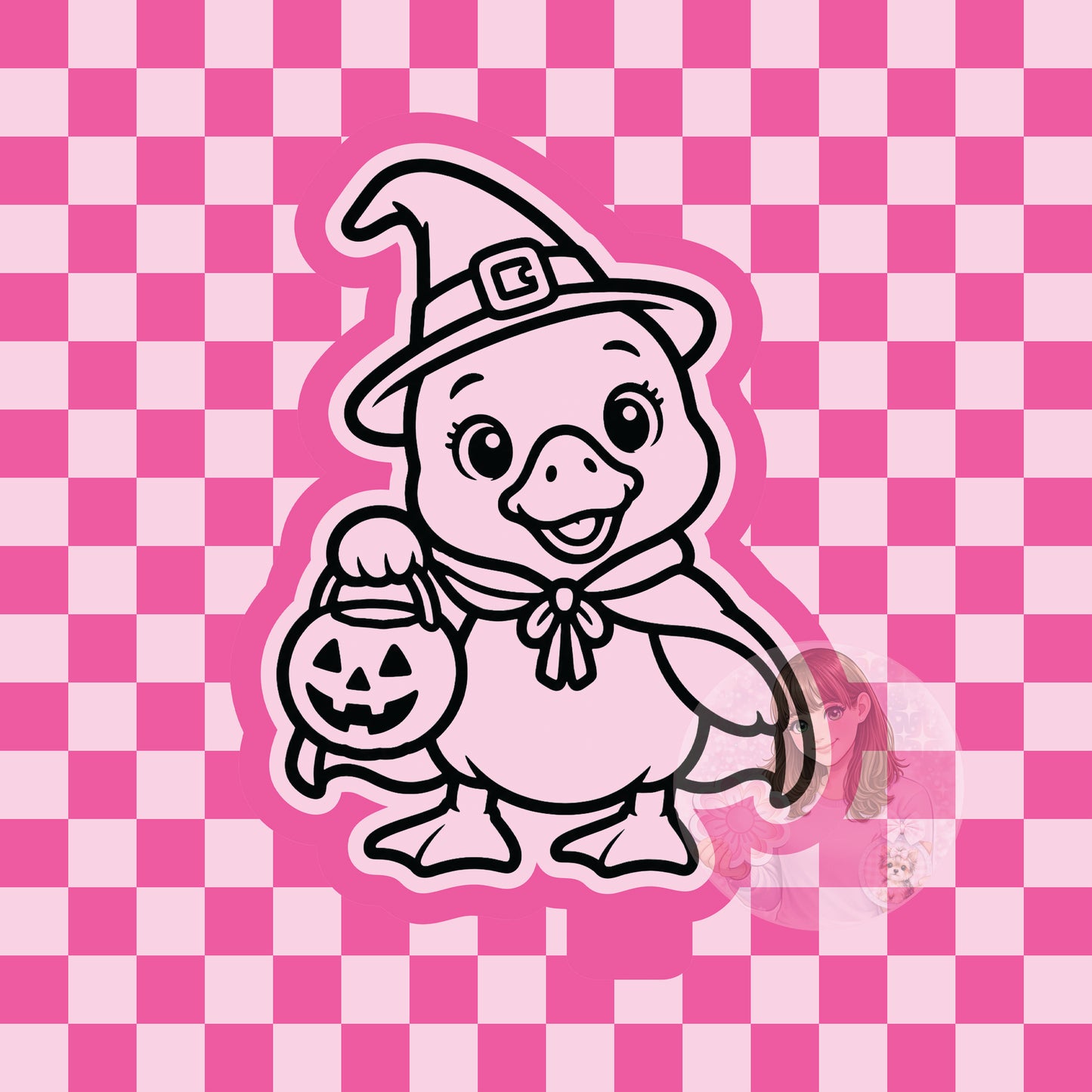 Witch goose silicone freshie mold