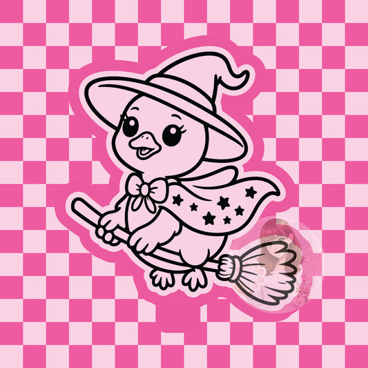Goose witch silicone freshie mold