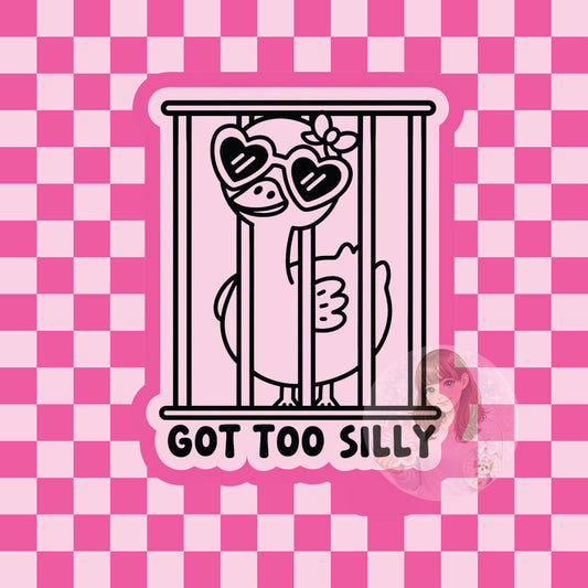 Got too silly goose silicone freshie mold