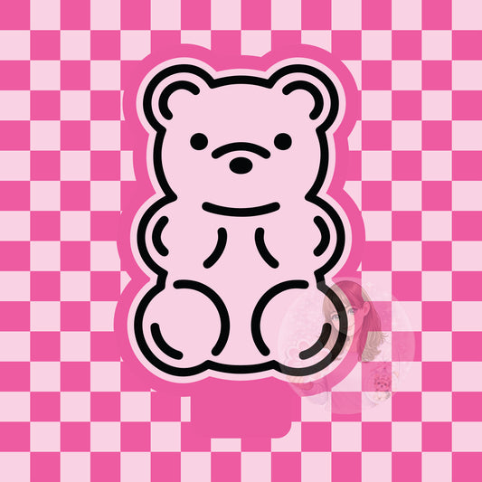 Gummy bear silicone mold