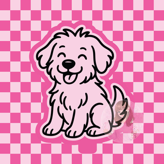 Happy dog silicone freshie mold