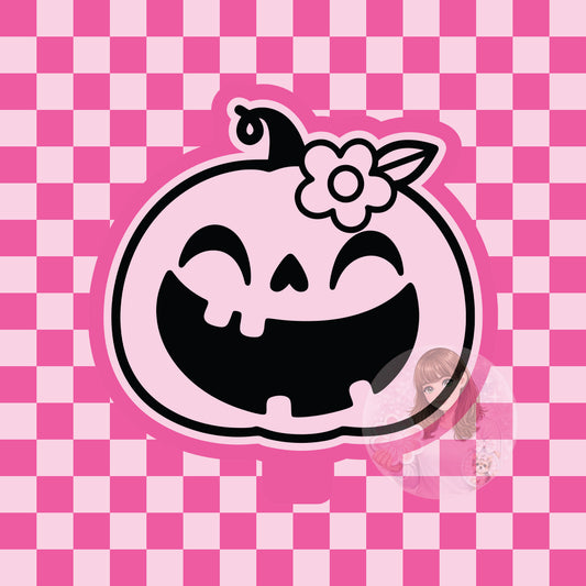 Happy pumpkin silicone freshie mold