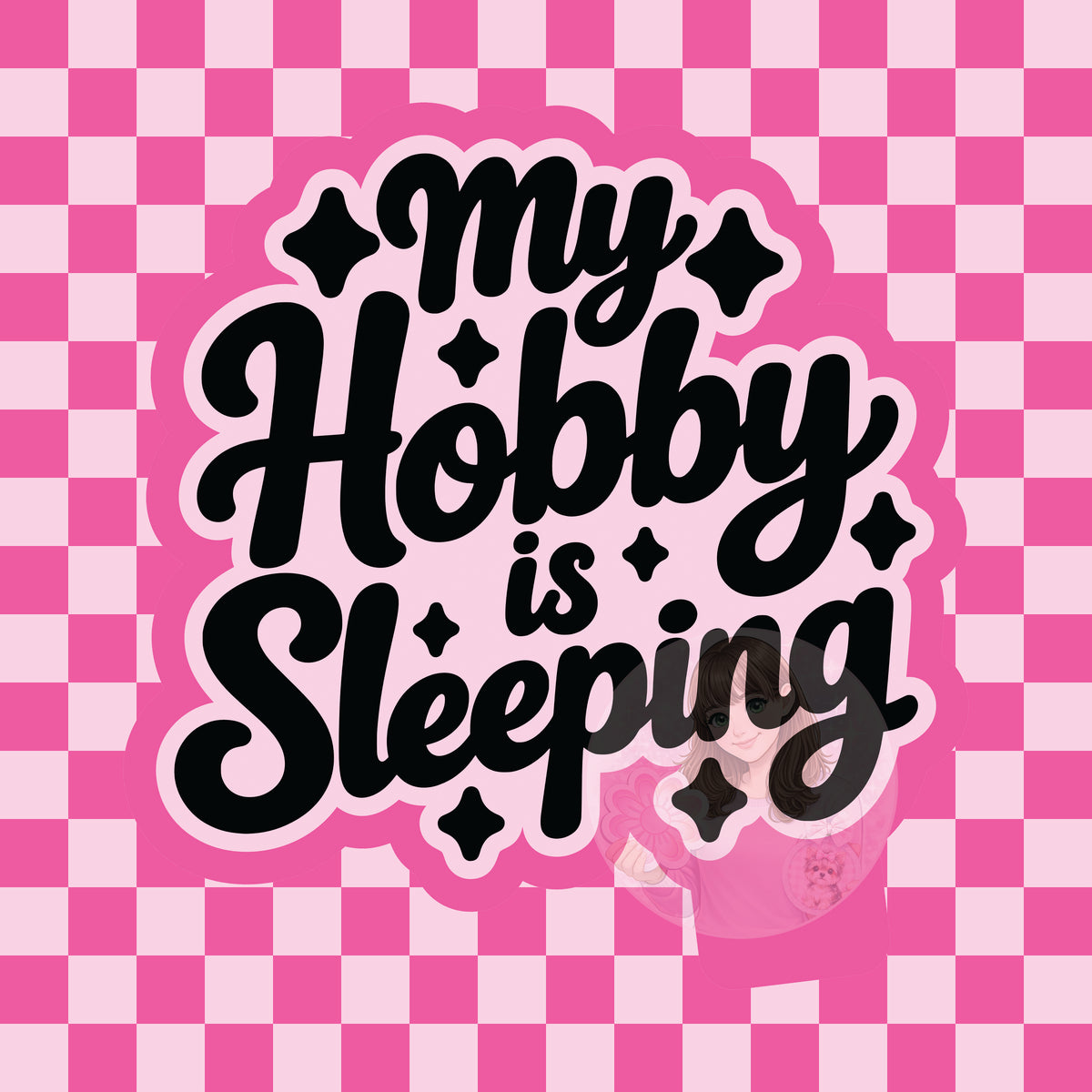 My hobby is sleeping silicone freshie mold