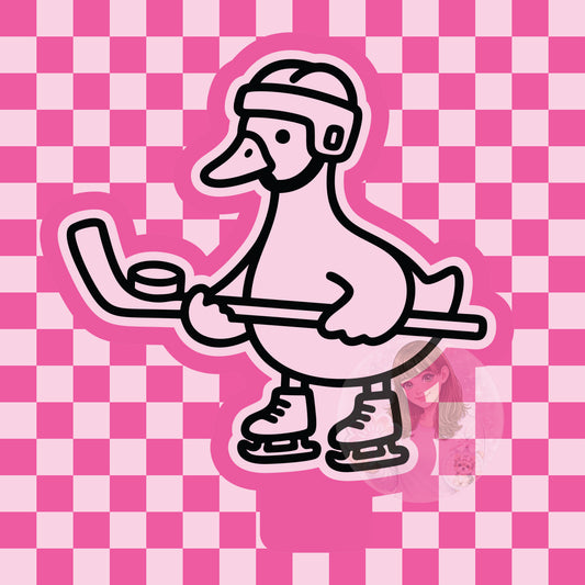 Hockey goose silicone mold