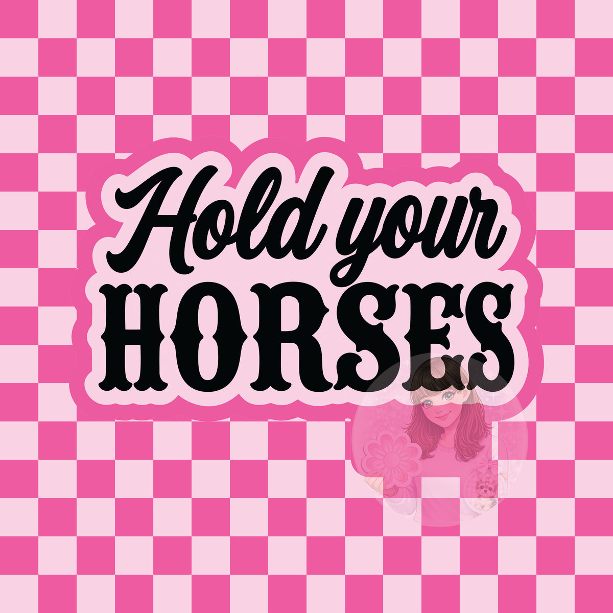 Hold your horses silicone mold