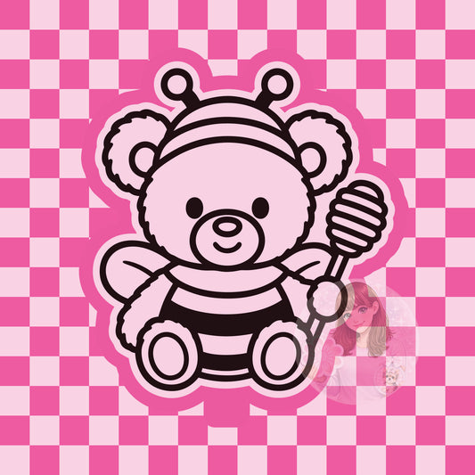 Honey bear silicone freshie mold