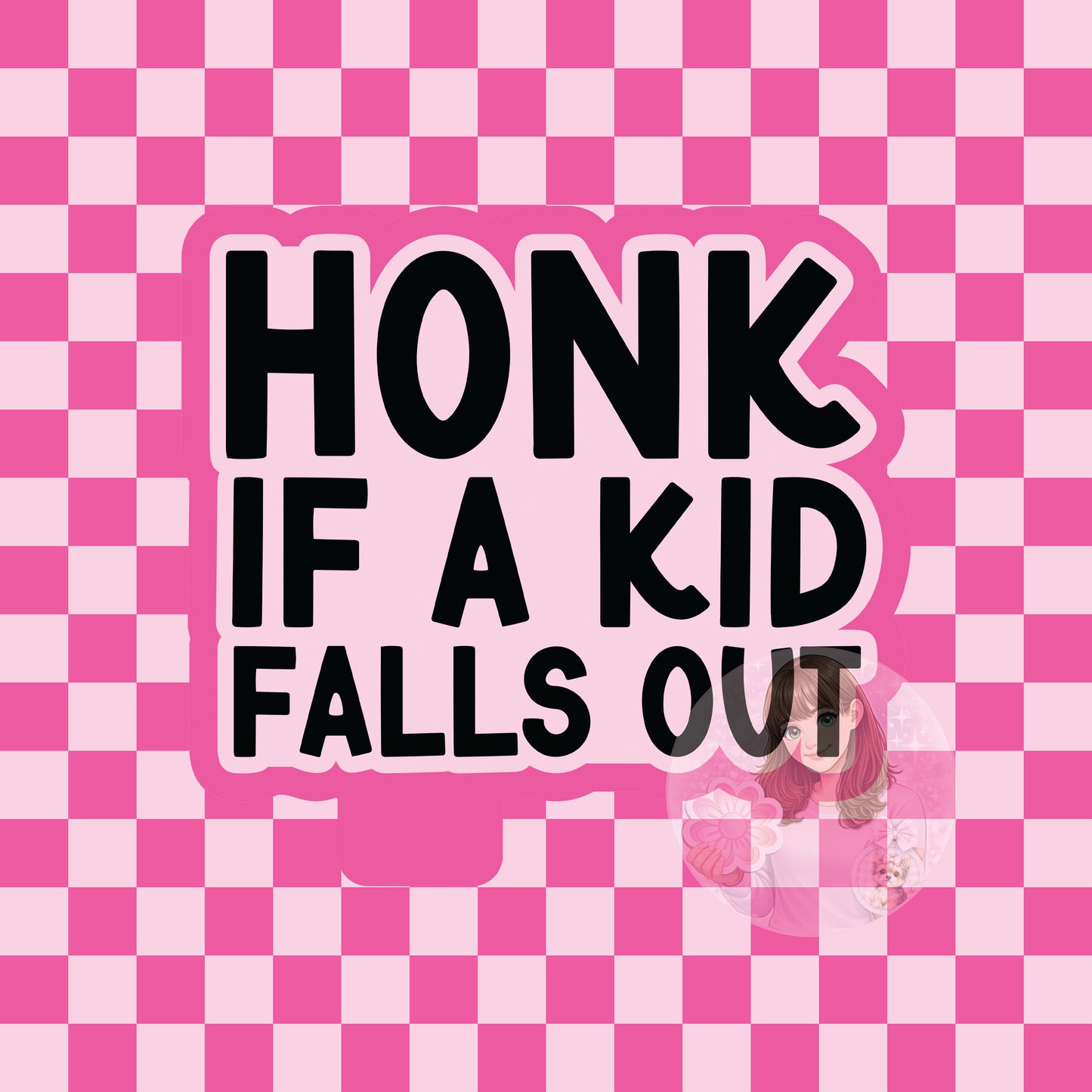 Honk if a kid falls out silicone freshie mold