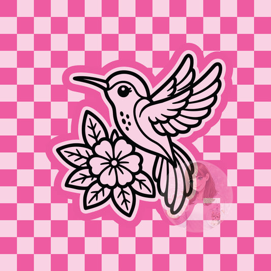 Hummingbird silicone freshie mold