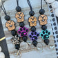 Dog beaded lanyard
