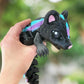 Colorful skunk articulated 3D figurine