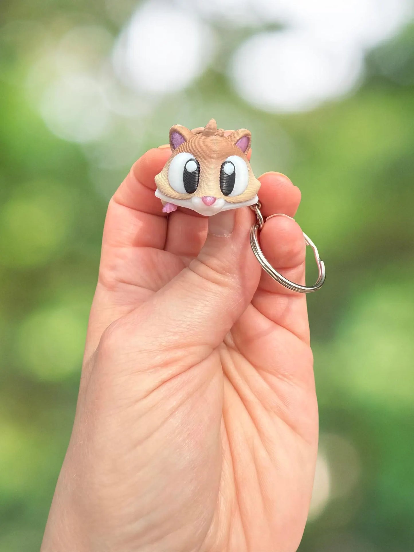 Hamster keychain