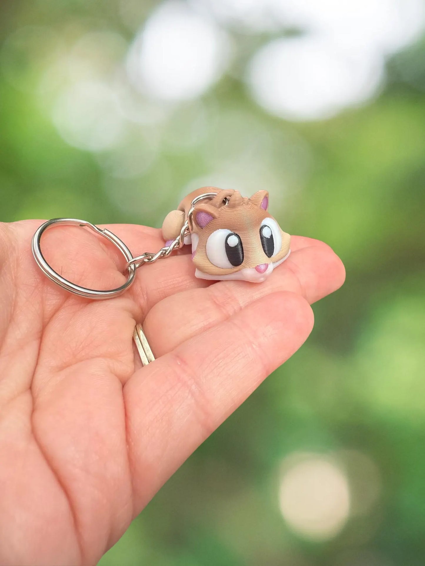 Hamster keychain