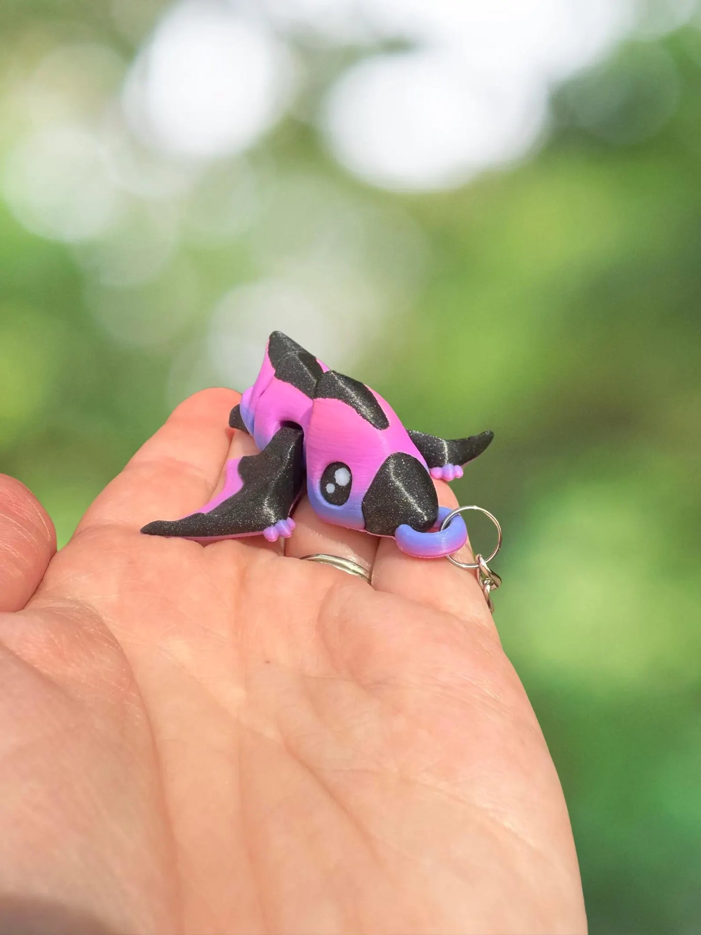 Pterodactyl dinosaur keychain