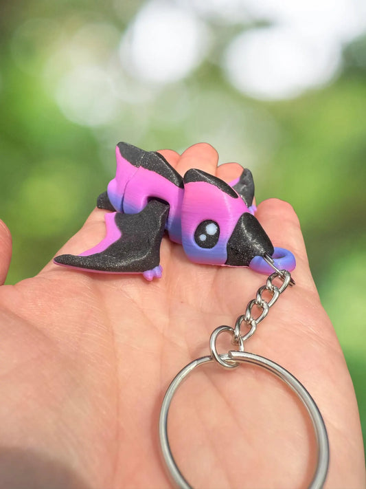 Pterodactyl dinosaur keychain