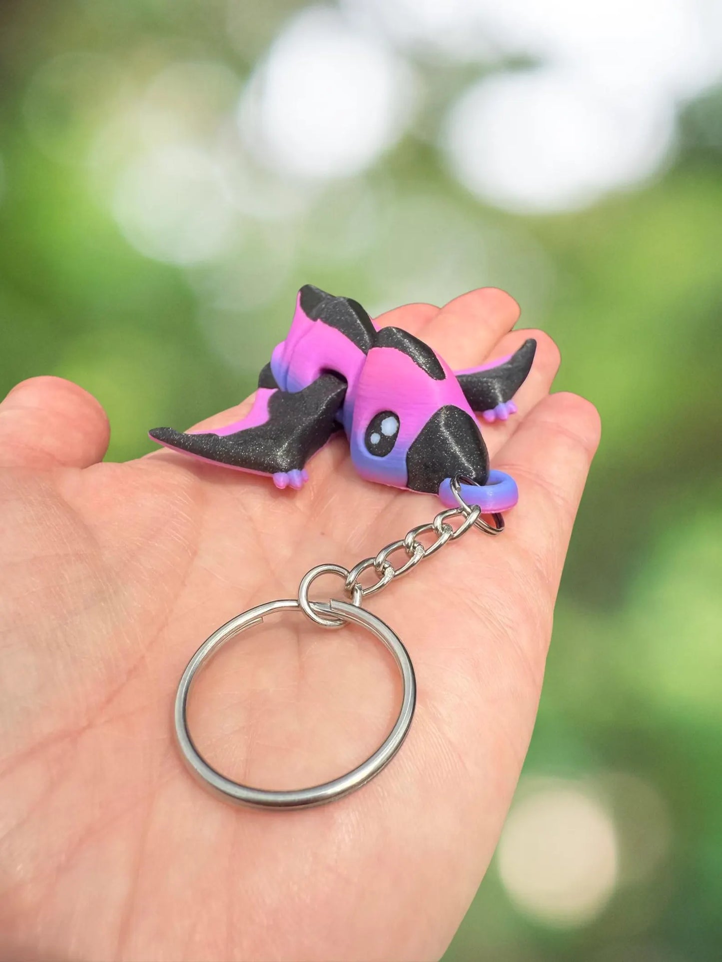 Pterodactyl dinosaur keychain