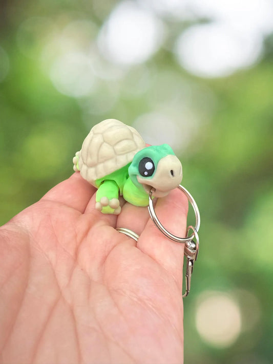 Tortoise keychain