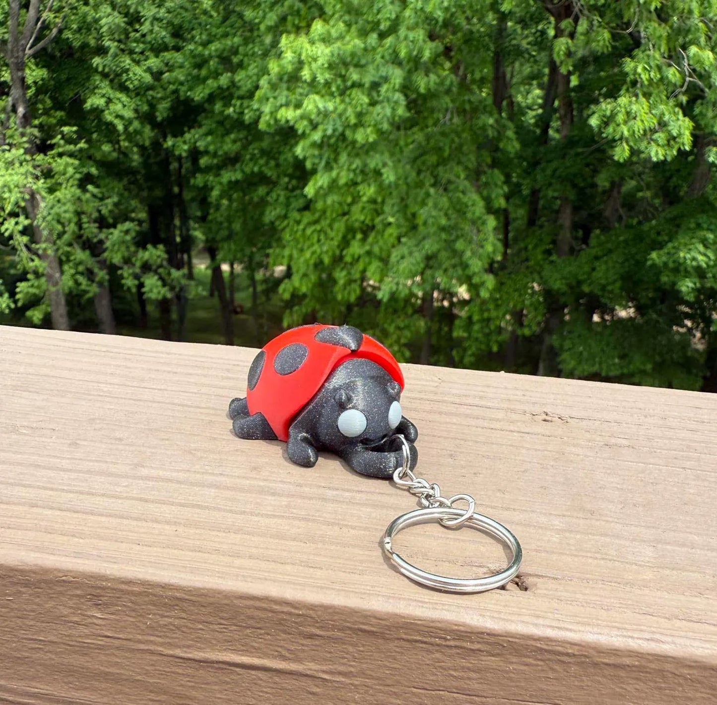 Ladybug keychain