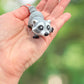Raccoon keychain