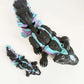 Colorful skunk articulated 3D figurine