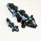 Colorful skunk articulated 3D figurine