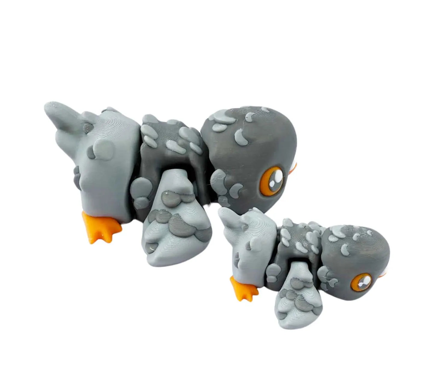Pigeon 3D articulated figurine