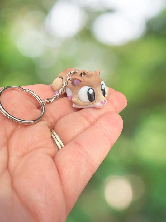 Hamster keychain