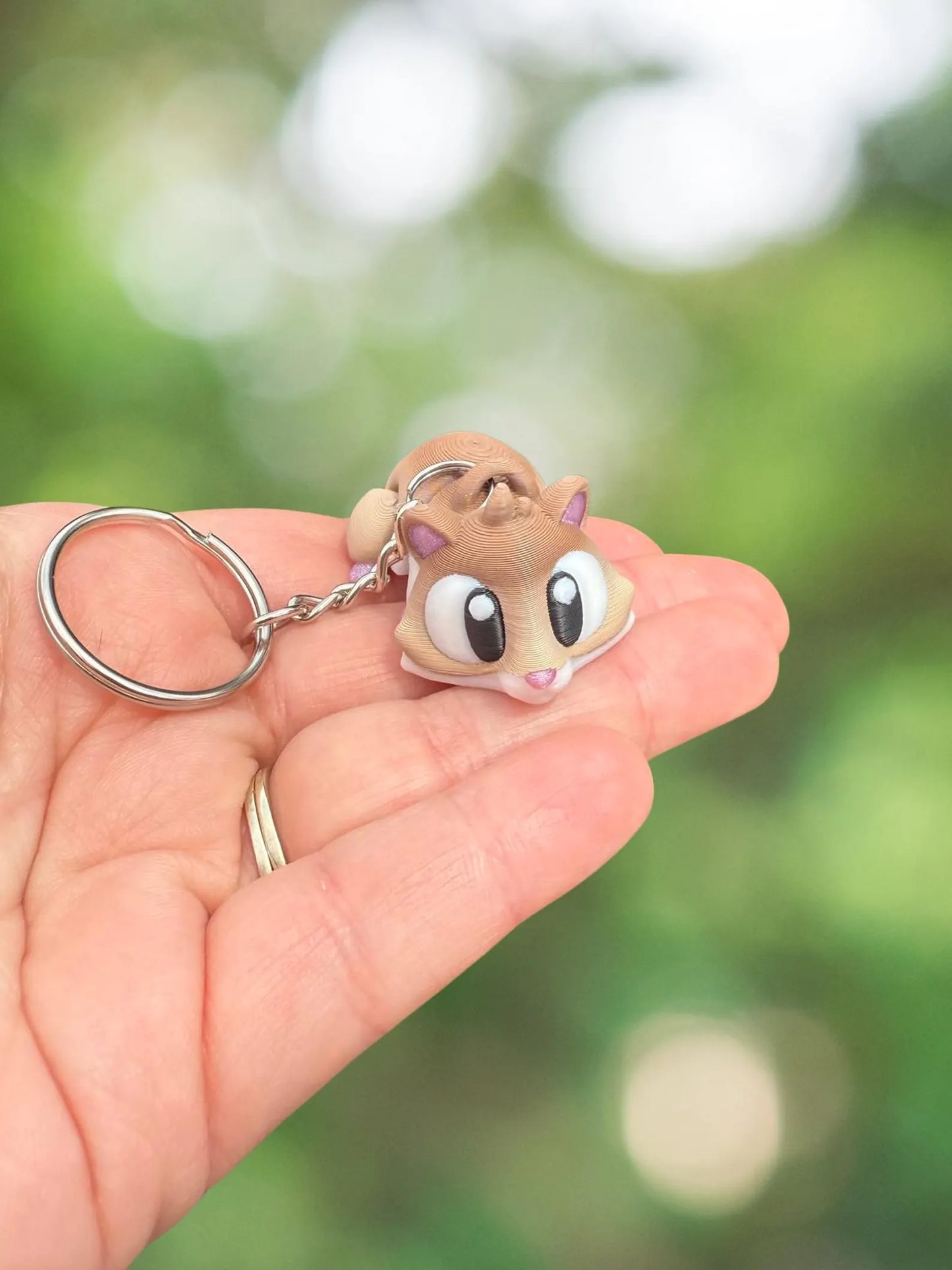 Hamster keychain