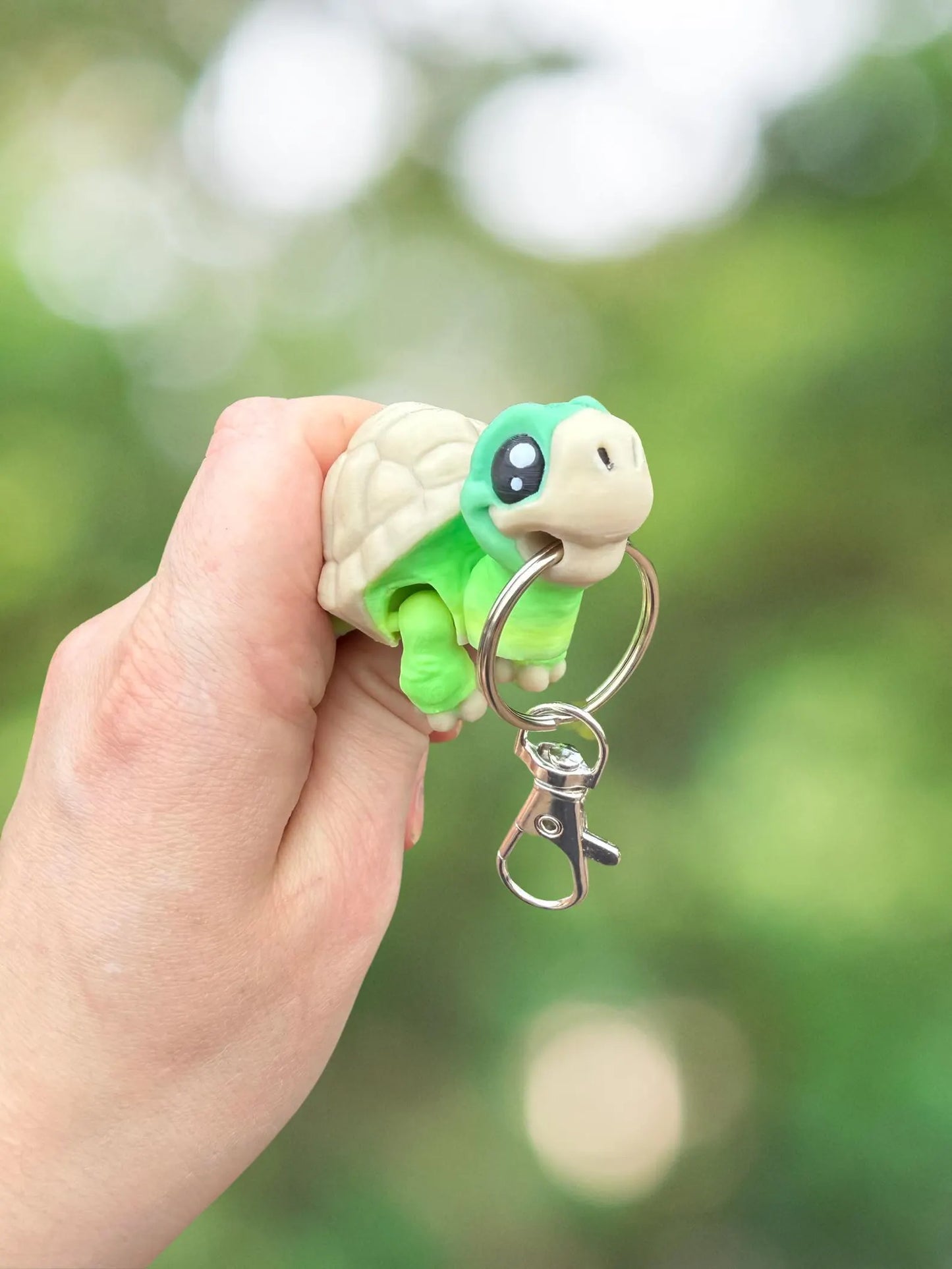 Tortoise keychain