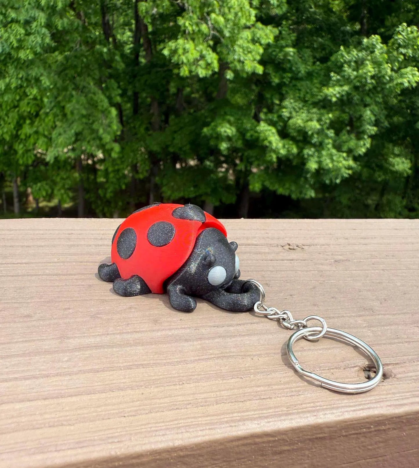 Ladybug keychain