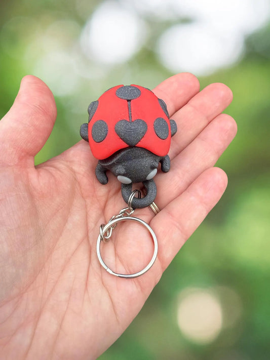 Ladybug keychain