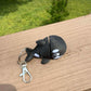 Killer whale keychain