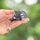 Killer whale keychain