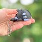 Killer whale keychain