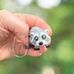 Raccoon keychain