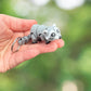 Raccoon keychain