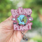 Be kind to our planet retractable badge reel