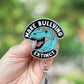Make bullying extinct dinosaur retractable badge reel