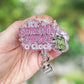 It's something sweet 'o clock retractable badge reel