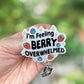 I'm feeling berry overwhelmed retractable badge reel