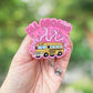 All aboard the struggle bus retractable badge reel