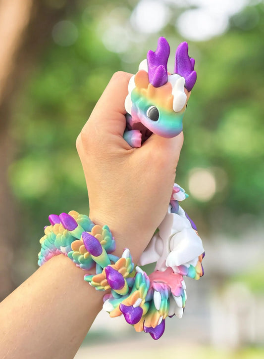Kaida rainbow dragon 3D articulated print