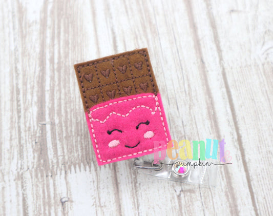 Chocolate badge reel, chocolate gift, gift for chocolate lover, chocolate bar, nurse badge reel, teacher badge reel, doctor gift, nurse gift