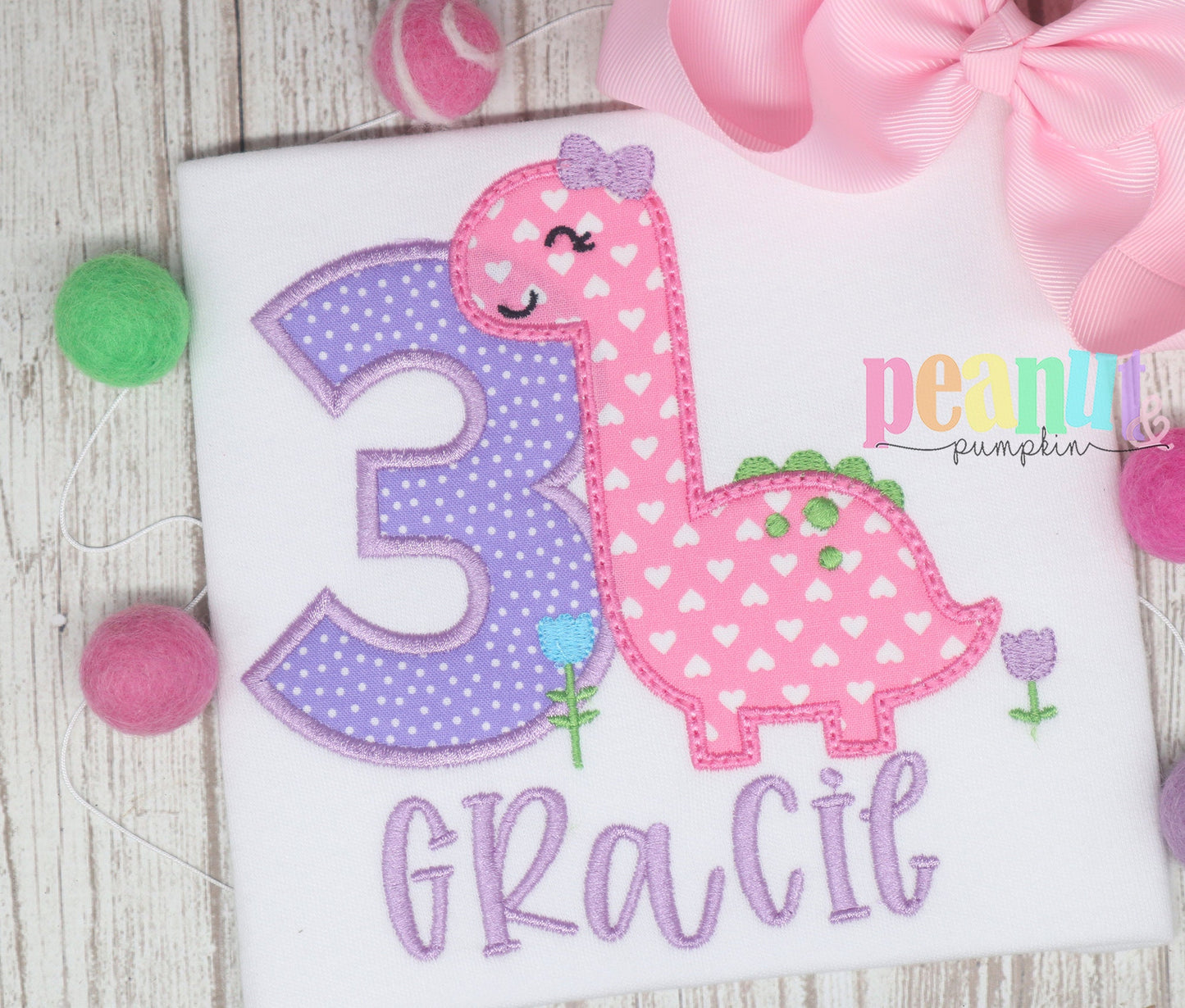 Pink dinosaur birthday shirt, girls dinosaur birthday outfit, dinosaur birthday shirt girl, girly dinosaur, dino birthday party, dino shirt