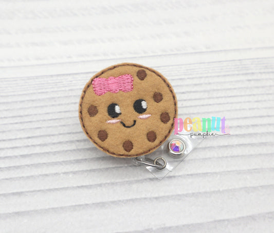 Cookie badge reel, cookie badge clip, cookie gifts, food badge reel, cute badge reel, gift for doctor, nurse badge reel, custom badge reel