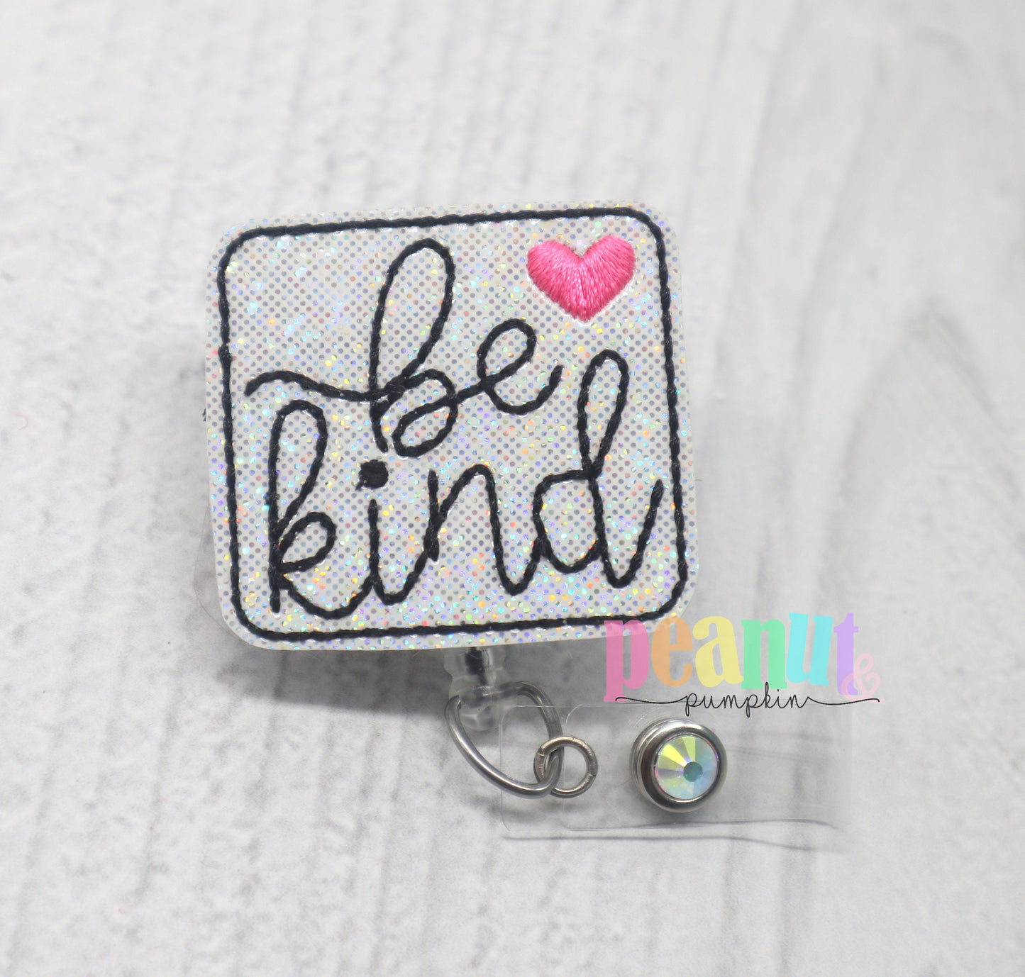 Be kind badge reel, teacher badge reel, nurse badge reel, retractable badge reel, be kind gift, gift for nurse, gift for teacher, badge clip