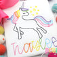 Unicorn shirt, embroidered unicorn shirt, rainbow unicorn shirt, unicorn birthday shirt, personalized unicorn shirt, custom embroidery