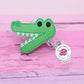 Alligator badge clip - alligator badge reel - gator badge holder - cute badge reel - school mascot - badge reel for teacher - lanyard