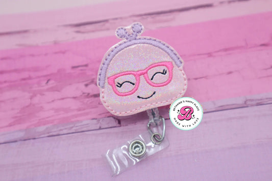 Retractable badge reel - coin purse - cute badge reel - badge clip - badge holder - lanyard - teacher badge reel - nurse badge reel