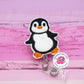 Penguin badge reel - penguin badge clip - baby penguin badge holder - cute badge reel - cute penguin - badge reel nurse - badge reel teacher